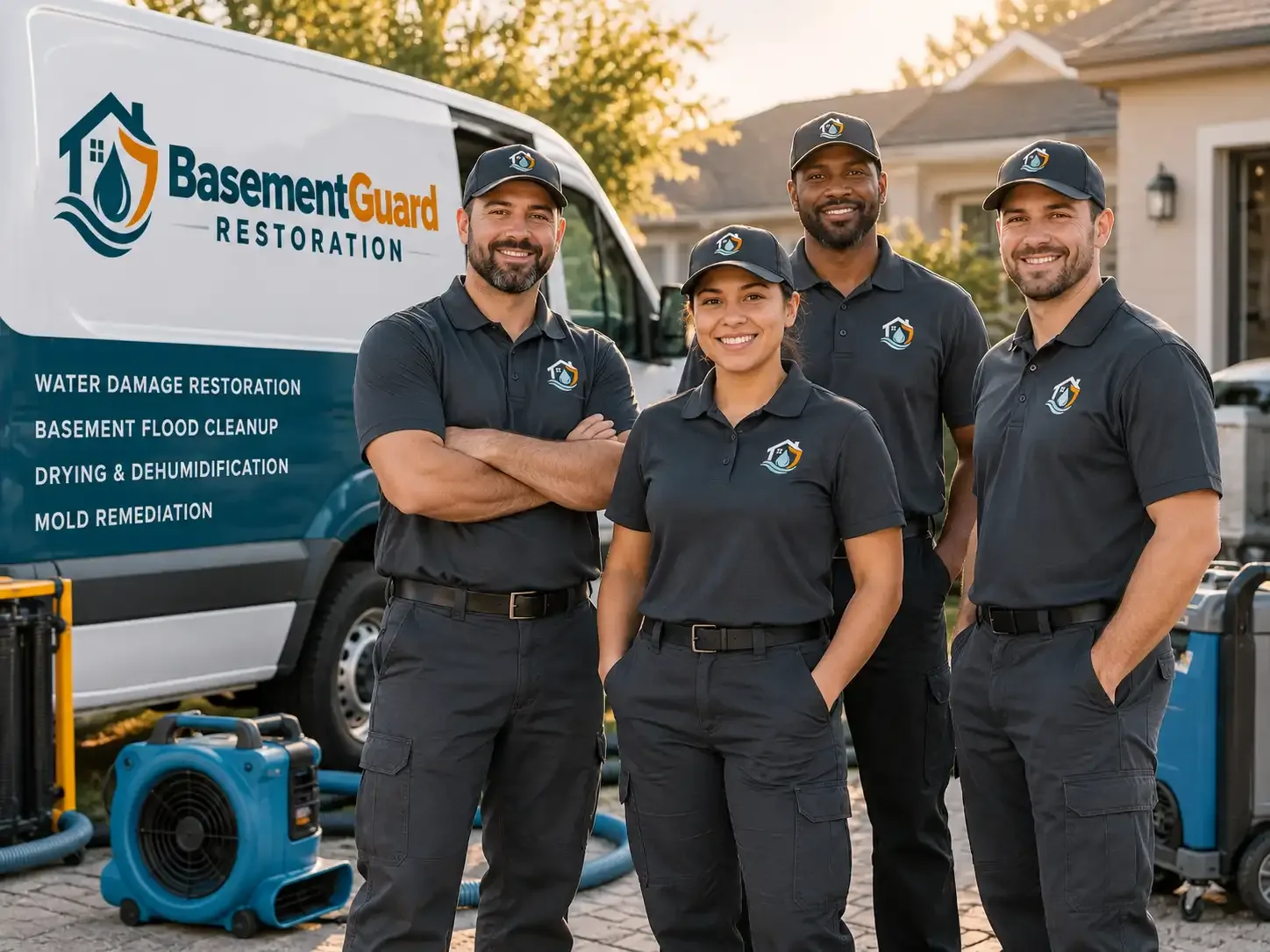 Basement Water Damage Restoration company in Rapid River, MI